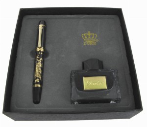 DUKE 988F PIÓRO WIECZNE DRAGON W OPAKOWANIU Z ATRAMENTEM