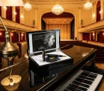 DUKE 995F PIÓRO CHOPIN GOLD W OPAKOWANIU DREWNIANYM Z  ATRAMENTEM 