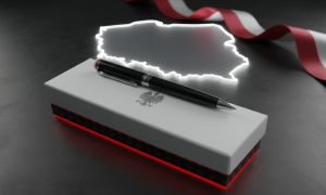 DUKE P3 BP DŁUGOPIS POLSKIE KOLORY W OPAKOWANIU TEKTUROWYM
