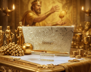 DUKE 96AF PIÓRO WIECZNE MIDAS W GOLD BOX
