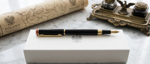 DUKE P3 F PIÓRO WIECZNE POLSKIE KOLORY GOLD.ORZEŁ KARTON