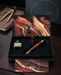 MAIORA PIÓRO GOLDEN RULE STEEL NIB GOLD TRIMS