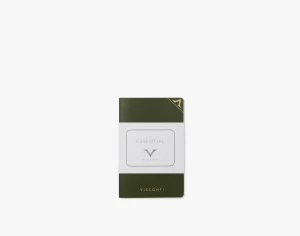 VISCONTI KQ01-NOTEBOOK GREEN 90X140mm