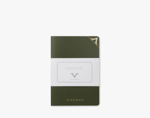 VISCONTI KQ02-NOTEBOOK GREEN 145x210mm