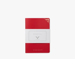 VISCONTI KQ02-NOTEBOOK RED 145x210mm