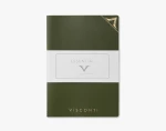 VISCONTI KQ03-NOTEBOOK GREEN 210x297mm