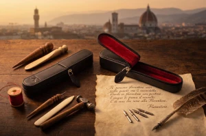 VISCONTI- KL40-01 ETUI NA 1 PIÓRO RED