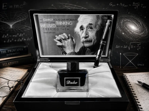duke pióro wieczne Albert Einstein 995f.png