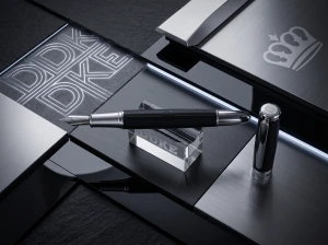 DUKE D656F BLACK/SILVER PIÓRO WIECZNE - BOX 315